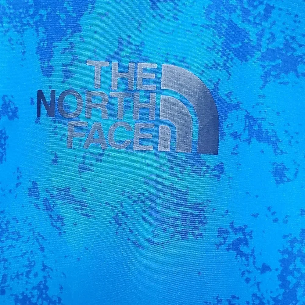 The North Face Navy & Aqua Blue Nylon Jacket